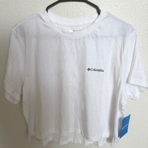 (NWT) Columbia Crop Tee